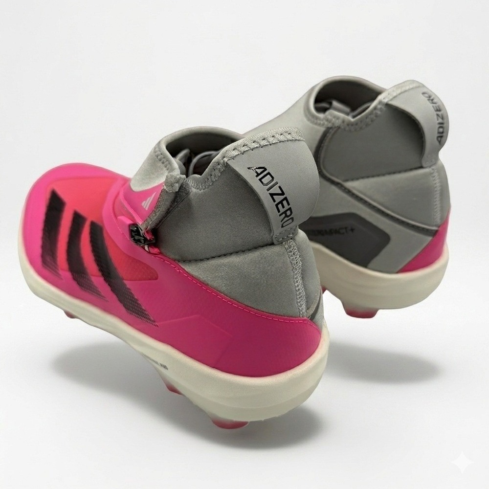 Adidas Adizero Impact+ TPU Baseball Cleats Mens 8.5 Pink Silver IF3353 **NEW** - Picture 5 of 15